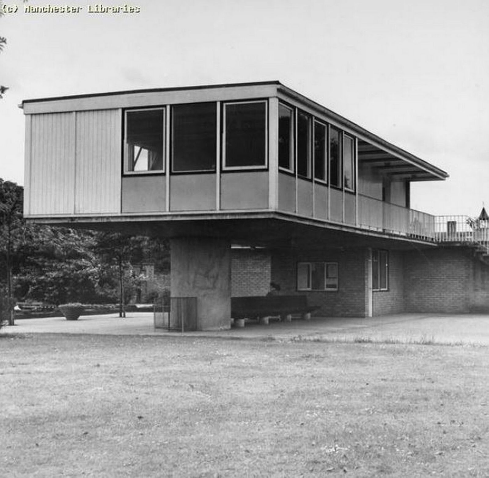 Old Picture of Wythenshawe Park as part of "Who built Wythenshawe?"